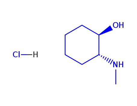 Molecular Structure of 260392-65-2 (trans-2-Methylamino-cyclohexanol hydrochloride)