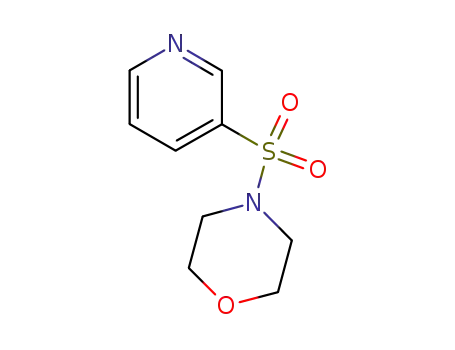 Molecular Structure of 26103-48-0 (4-(Pyridin-3-ylsulphonyl)morpholine)