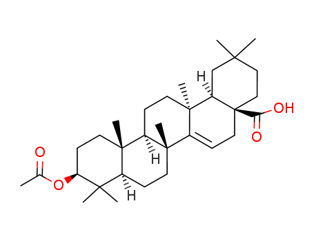 27-Norolean-14-en-28-oicacid, 3-(acetyloxy)-13-methyl-, (3b,13a)- cas  28937-85-1