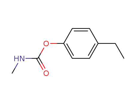 Molecular Structure of 2631-30-3 (4-ethylphenyl methylcarbamate)