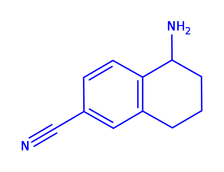 5-Amino-5,6,7,8-tetrahydro-2-naphthalenecarbonitrile