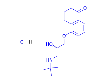 Molecular Structure of 31969-05-8 (Bunolol)