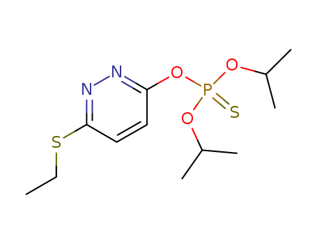 31971-55-8,O-[6-(ethylsulfanyl)pyridazin-3-yl] O,O-dipropan-2-yl phosphorothioate,Phosphorothioicacid, O-[6-(ethylthio)-3-pyridazinyl] O,O-diisopropyl ester (8CI)