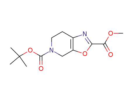 5-Tert-butyl 2-methyl 6,7-dihydrooxazolo[5,4-C]pyridine-2,5(4H)-dicarboxylate