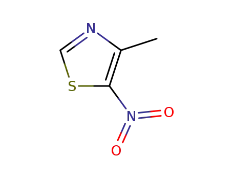 Molecular Structure of 26213-72-9 (4-Methyl-5-nitrothiazole)