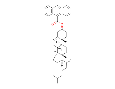 9-Anthracenecarboxylic acid cholesteryl ester