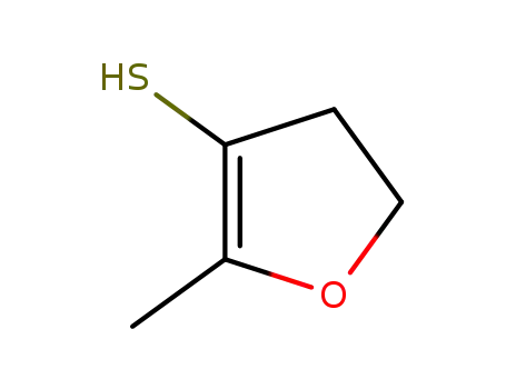 Molecular Structure of 26486-13-5 (2-Methyl-4,5-dihydrofurane-3-thiol)