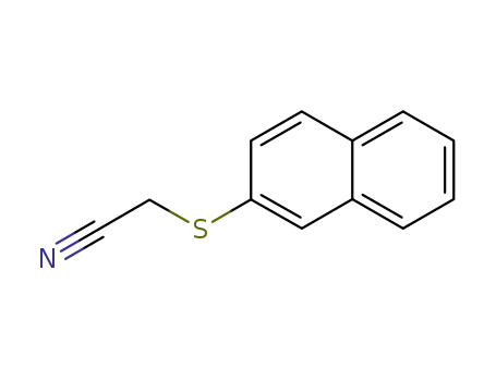 Molecular Structure of 5324-69-6 (2-(2-NAPHTHYLTHIO)ACETONITRILE)