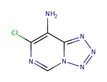 7-chlorotetrazolo[1,5-c]pyrimidin-8-amine