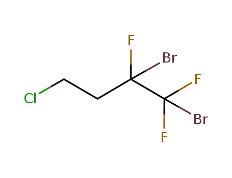 Molecular Structure of 502457-70-7 (1,2-DIBROMO-4-CHLORO-1,1,2-TRIFLUOROBUTANE)