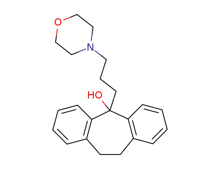 5H-DIBENZO(a,d)CYCLOHEPTEN-5-OL, 10,11-DIHYDRO-5-(3-MORPHOLINOPROPYL)-