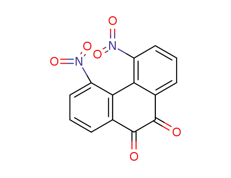Molecular Structure of 32060-66-5 (4,5-dinitrophenanthrene-9,10-dione)