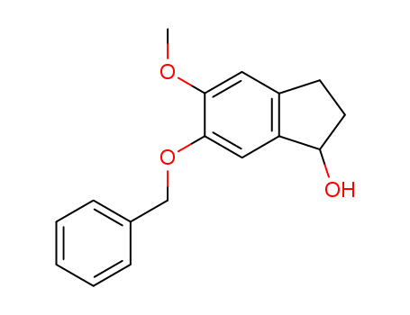 1H-Inden-1-ol,2,3-dihydro-5-methoxy-6-(phenylmethoxy)- cas  3199-72-2