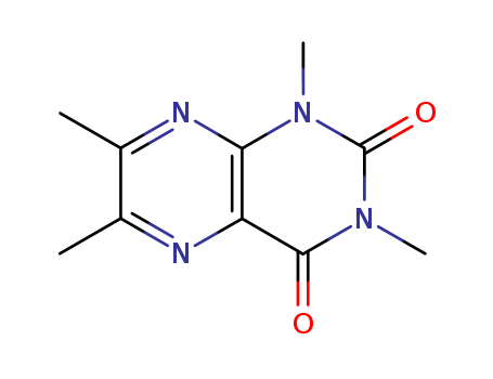 2,4(1H,3H)-Pteridinedione,1,3,6,7-tetramethyl-