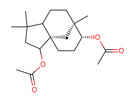 Molecular Structure of 2649-68-5 (Clovanediol diacetate)