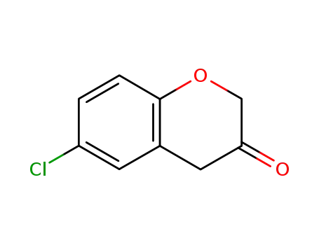 Molecular Structure of 26371-48-2 (6-Chloro-3-chromanone)