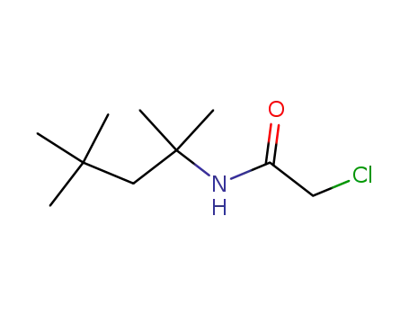 Molecular Structure of 32322-84-2 (2-chloro-N-(2,4,4-trimethylpentan-2-yl)acetamide)