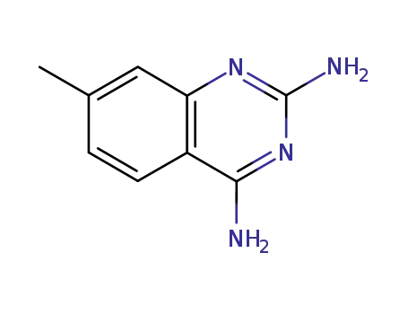 Molecular Structure of 27018-16-2 (7-methylquinazoline-2,4-diamine)