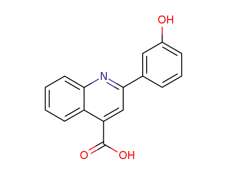 2-(3-hydroxyphenyl)quinoline-4-carboxylic acid