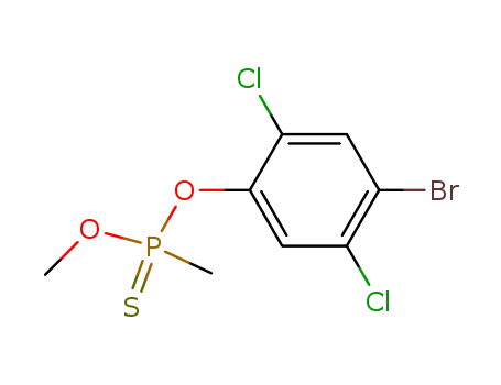 2720-20-9,O-(4-bromo-2,5-dichlorophenyl) O-methyl methylphosphonothioate,Phenol,4-bromo-2,5-dichloro-, O-ester with O-methyl methylphosphonothioate (8CI)