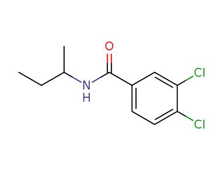 32226-57-6,N-(butan-2-yl)-3,4-dichlorobenzamide,Benzamide,N-sec-butyl-3,4-dichloro- (8CI); N-sec-Butyl-3,4-dichlorobenzamide; NSC 405018