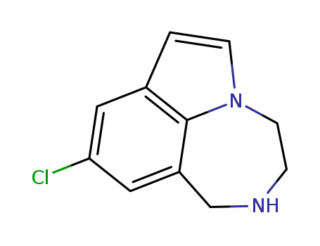 27158-81-2,9-chloro-1,2,3,4-tetrahydro[1,4]diazepino[6,7,1-hi]indole,9-Chloro-4,5,6,7-tetrahydropyrrolo[3,2,1-jk][1,4]benzodiazepine