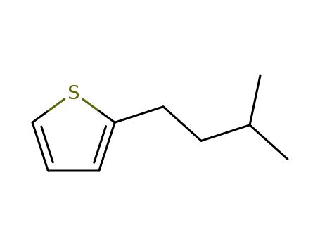 Molecular Structure of 26963-33-7 (2-isopentylthiophene)