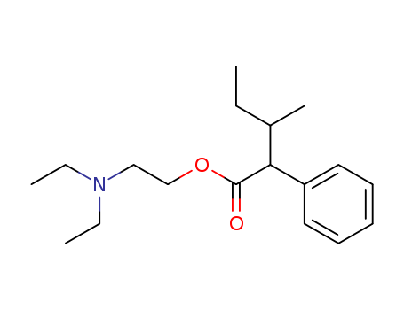 Benzeneaceticacid, a-(1-methylpropyl)-, 2-(diethylamino)ethyl ester