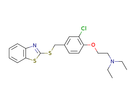2-[[3-Chloro-4-[2-(diethylamino)ethoxy]benzyl]thio]benzothiazole