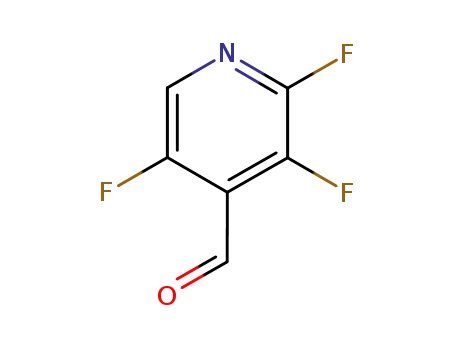Molecular Structure of 266312-20-3 (2,3,5-TRIFLUOROPYRIDINE-4-CARBOXALDEHYDE)