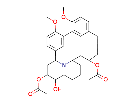 32209-73-7,Lythrancane-8α,9α,12β-triol 8,12-diacetate,LythrancineIII (8CI); Lythrancine, 8,12-diacetate; Lythrancin III