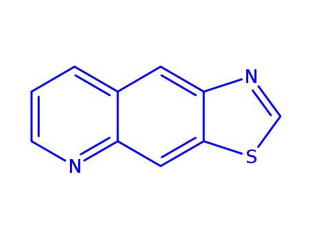 Molecular Structure of 269-25-0 (Thiazolo[4,5-g]quinoline (8CI,9CI))