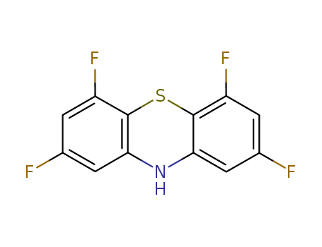 10H-Phenothiazine,2,4,6,8-tetrafluoro- cas  322-80-5