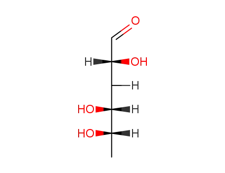 Molecular Structure of 32142-24-8 (3,6-Dideoxy-L-arabino-hexose)