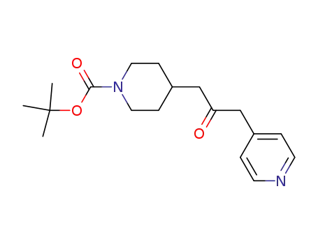 1-BOC-4-(2-OXO-3-PYRIDIN-4-YL-PROPYL)-PIPERIDINE