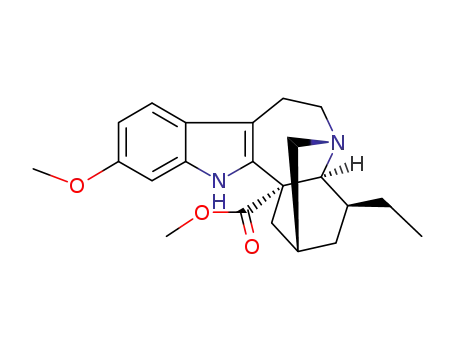Ibogamine-18-carboxylic acid, 13-methoxy-, methyl ester
