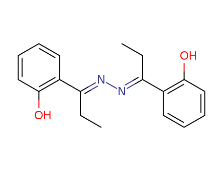 1-Propanone,1-(2-hydroxyphenyl)-, 2-[1-(2-hydroxyphenyl)propylidene]hydrazone cas  2680-40-2