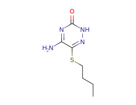 1,2,4-Triazin-3(2H)-one,5-amino-6-(butylthio)- cas  32331-18-3