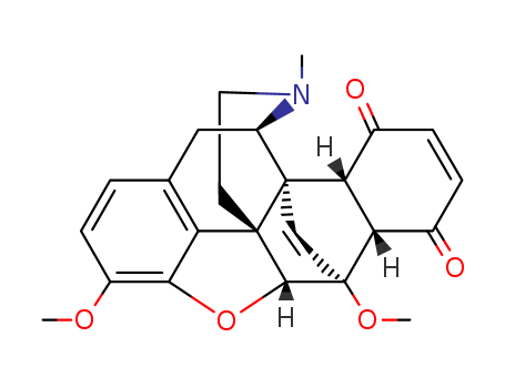 5,9b-Etheno-10,11c-(iminoethano)chryseno[4,5-bcd]furan-6,9-dione,4a,5,5a,9a,10,11-hexahydro-3,5-dimethoxy-14-methyl-,(4aR,5R,5aS,9aR,9bS,10R,11cS)- cas  2725-90-8