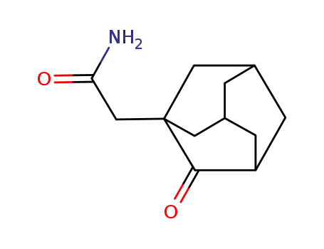 Molecular Structure of 27174-88-5 (2-Oxo-1-adamantaneacetamide)