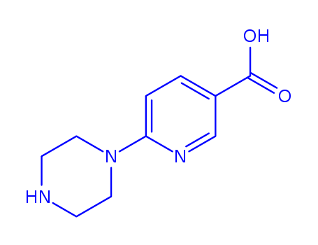 3-Pyridinecarboxylicacid, 6-(1-piperazinyl)-(278803-18-2)