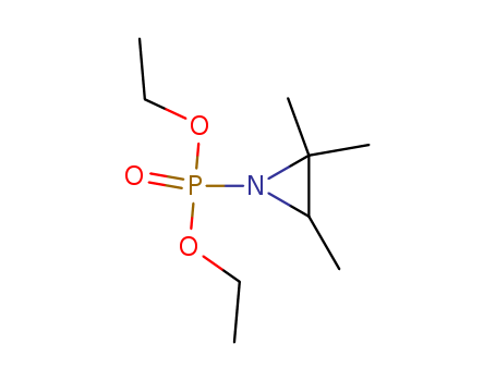 Phosphonic acid,(2,2,3-trimethyl-1-aziridinyl)-, diethyl ester (8CI,9CI)