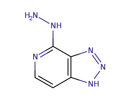 Molecular Structure of 3247-53-8 (4H-1,2,3-Triazolo[4,5-c]pyridin-4-one,  1,5-dihydro-,  hydrazone  (9CI))