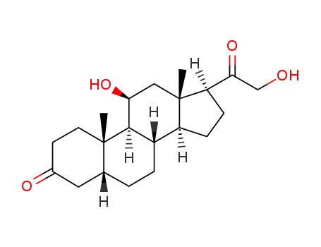 5β-pregnan-11β, 21-diol-3, 20-dione