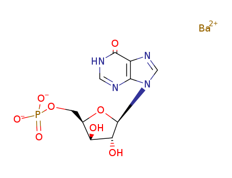 Barium((2R,3S,4R,5R)-3,4-dihydroxy-5-(6-hydroxy-9H-purin-9-yl)tetrahydrofuran-2-yl)methylphosphate