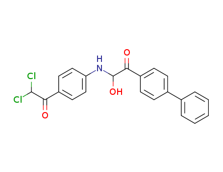 Ethanone,1-[1,1'-biphenyl]-4-yl-2-[[4-(dichloroacetyl)phenyl]amino]-2-hydroxy- (9CI)