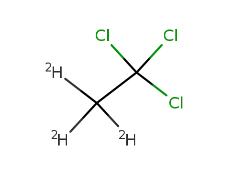 Molecular Structure of 2747-58-2 (1,1,1-TRICHLOROETHANE (2,2,2-D3))