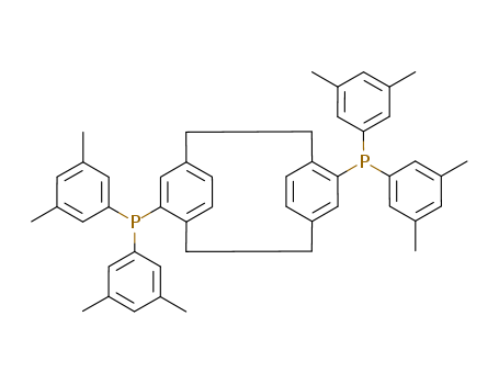 Phosphine,tricyclo[8.2.2.24,7]hexadeca-4,6,10,12,13,15-hexaene-5,11-diylbis[bis(3,5-dimethylphenyl)-,stereoisomer(325168-88-5)