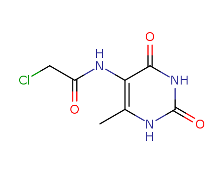 Acetamide,2-chloro-N-(1,2,3,4-tetrahydro-6-methyl-2,4-dioxo-5-pyrimidinyl)-