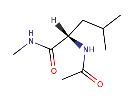 Molecular Structure of 32483-15-1 (AC-LEU-NHME)